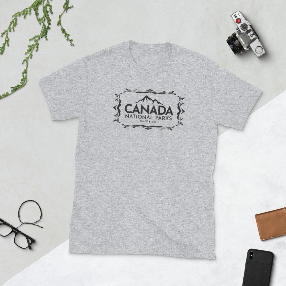 T-shirt unisexe Parcs nationaux du Canada