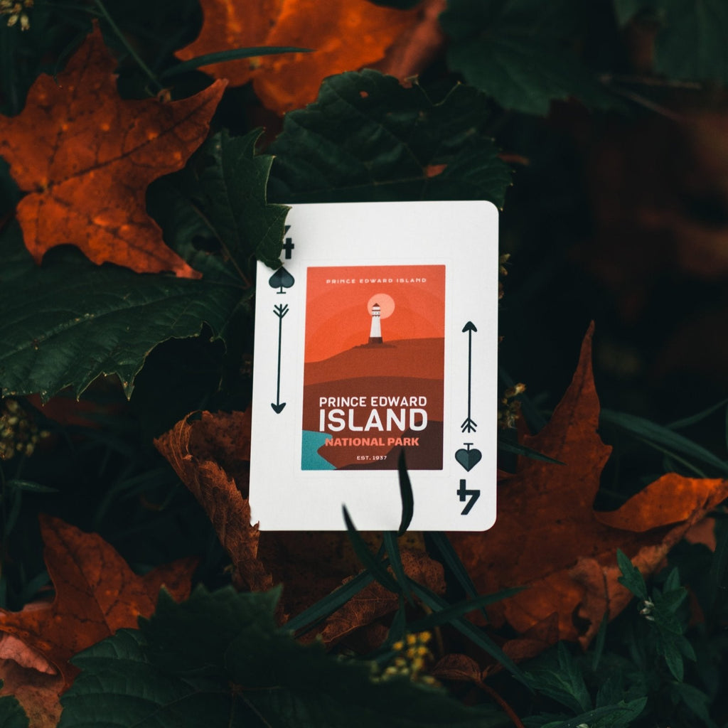 Cartes à jouer imperméables des parcs nationaux du Canada