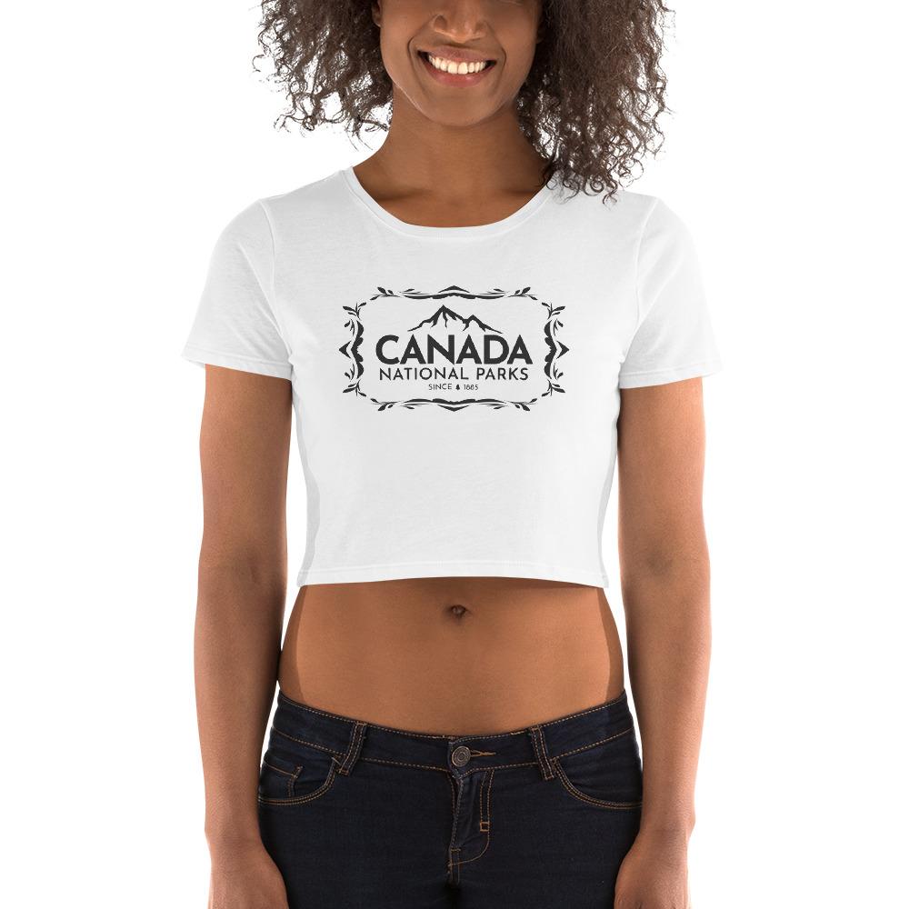 Canada National Parks Women’s Crop Top