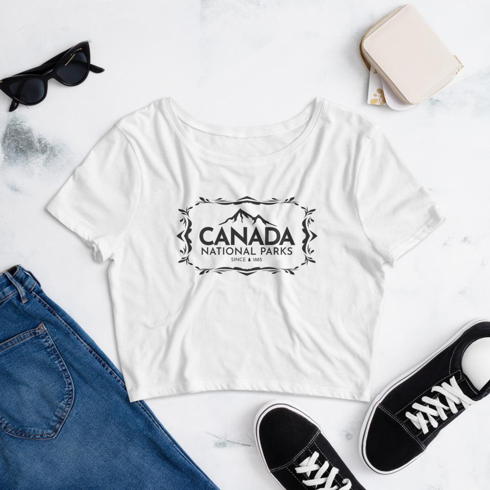 Canada National Parks Women’s Crop Top