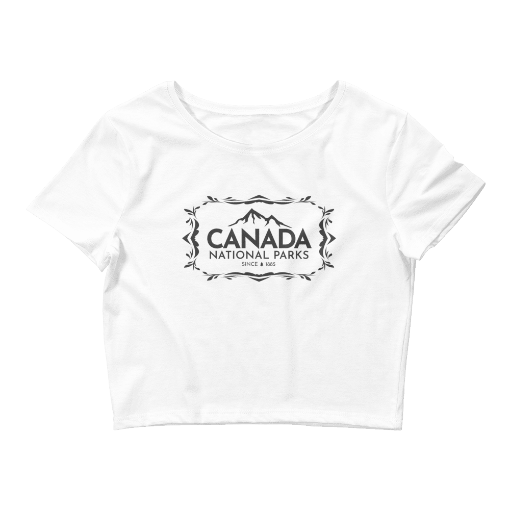 Canada National Parks Women’s Crop Top