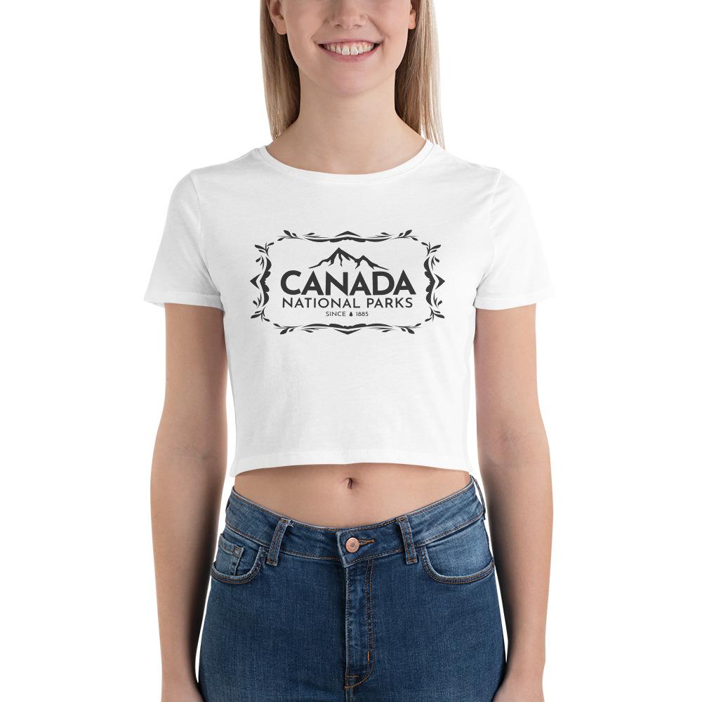 Canada National Parks Women’s Crop Top