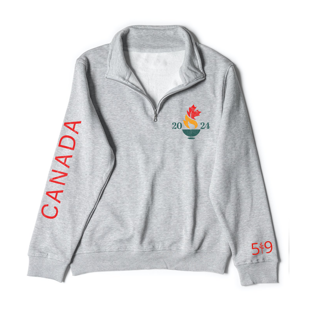 TEAM CANADA 1/4 ZIP (UNISEX)