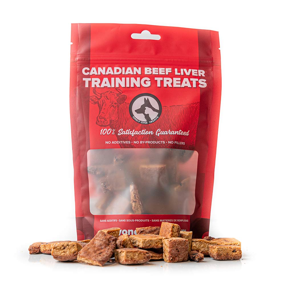 Friandises d'entraînement au foie de bœuf canadien 170 g