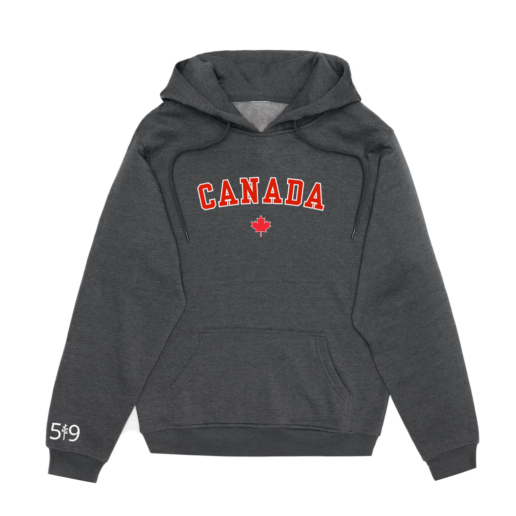 SWEAT À CAPUCHE VARSITY CANADA (UNISEXE)