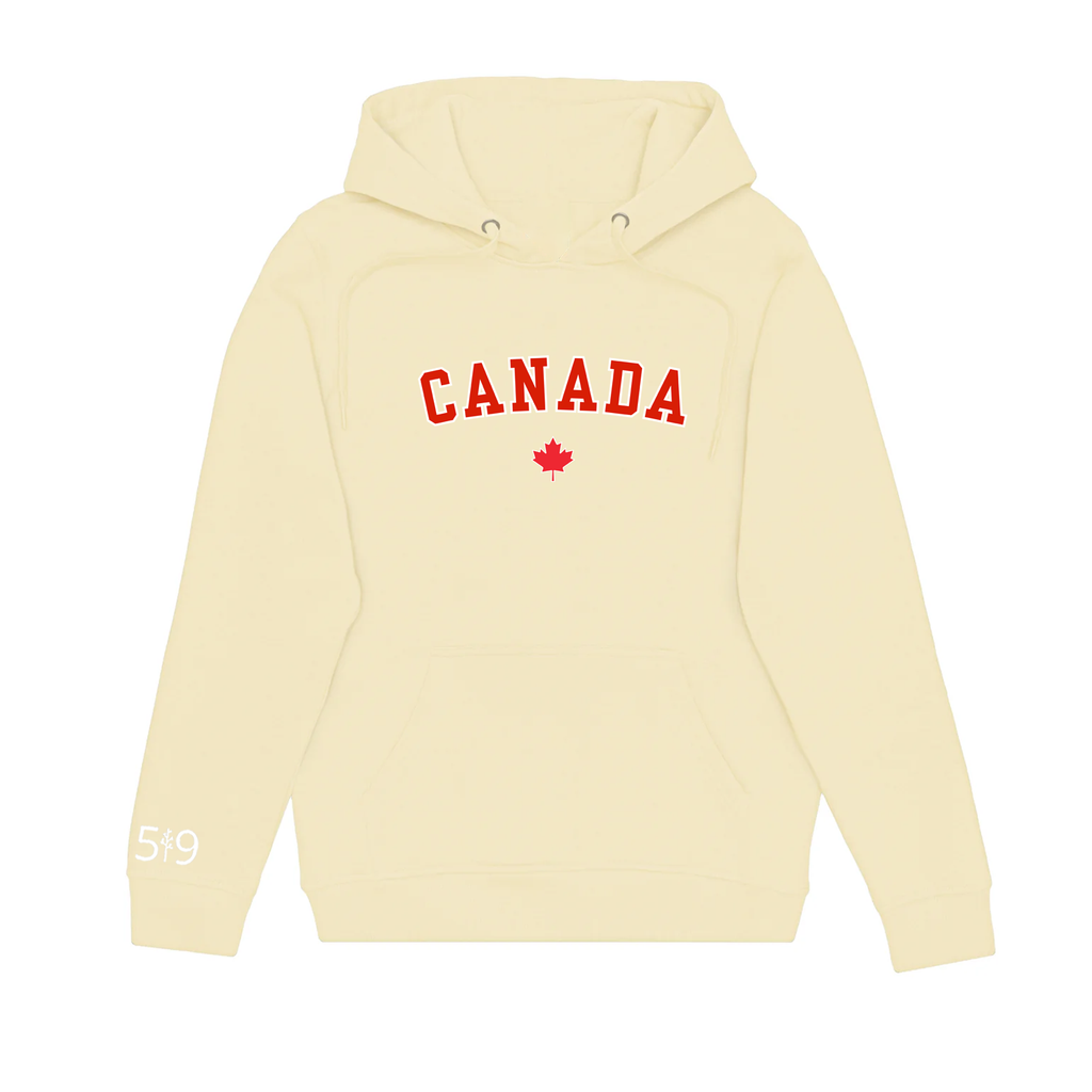 SWEAT À CAPUCHE VARSITY CANADA (UNISEXE)