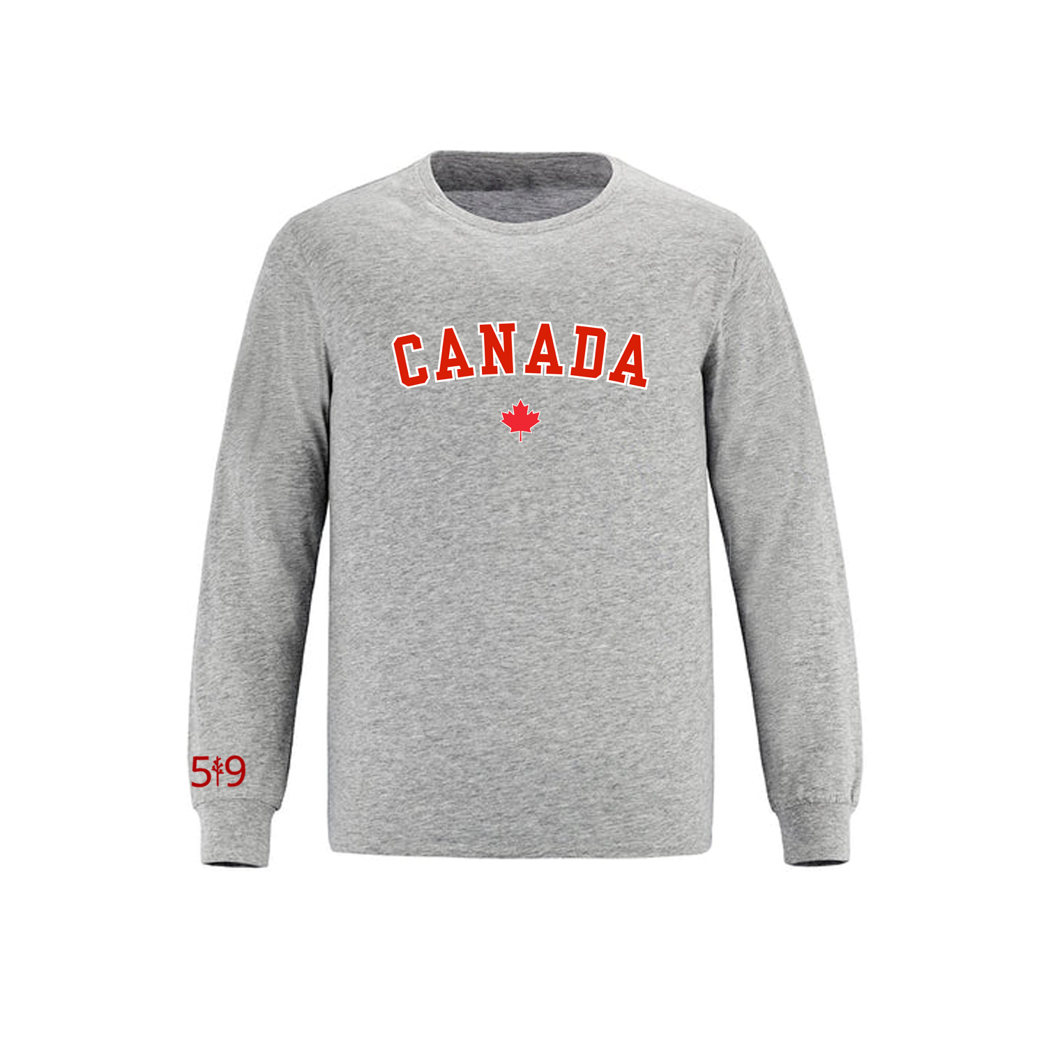 T-SHIRT À MANCHES LONGUES VARSITY CANADA (HOMME)