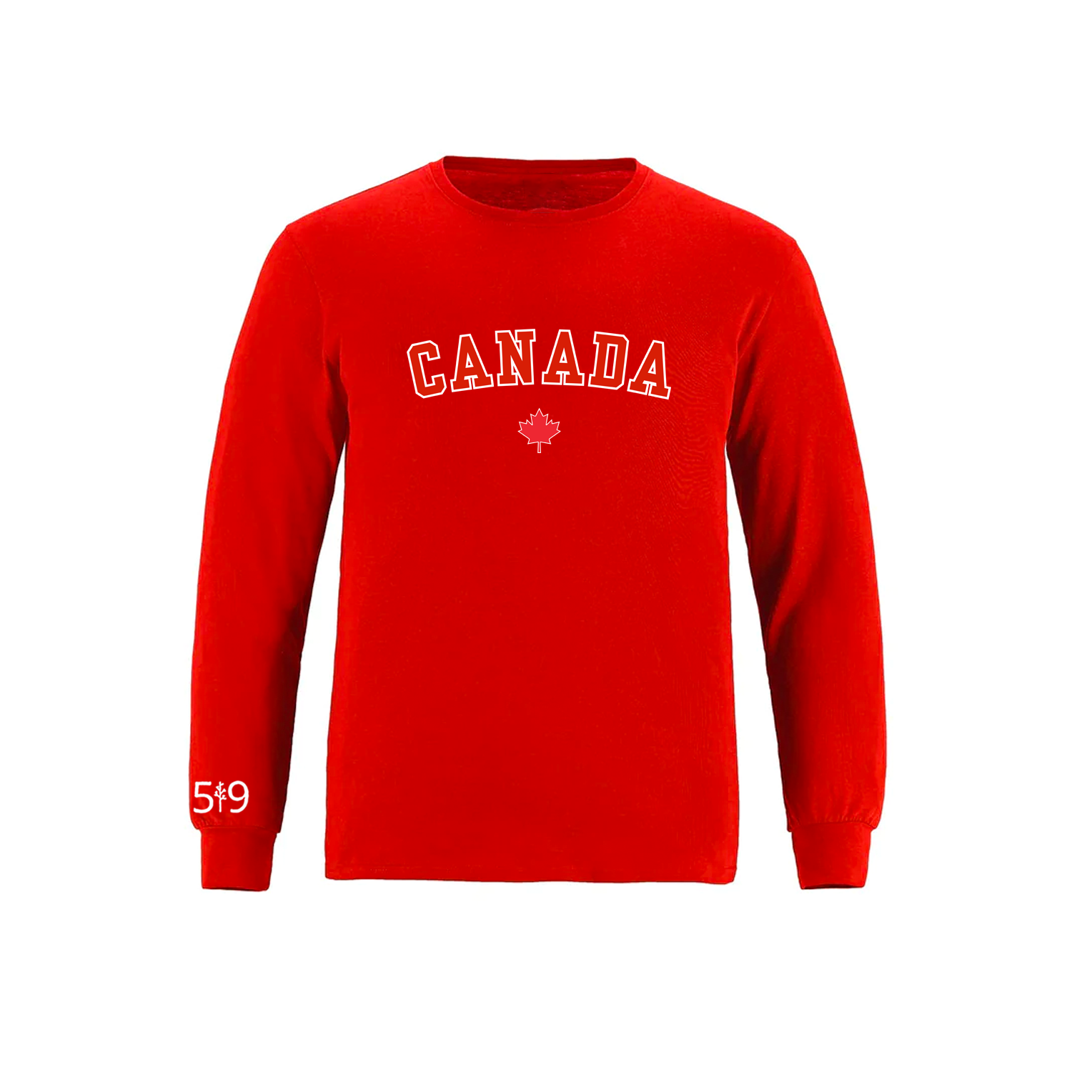 T-SHIRT À MANCHES LONGUES VARSITY CANADA (HOMME)