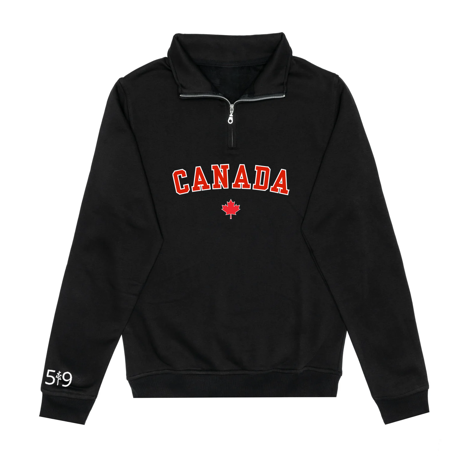 CANADA VARSITY 1/4 ZIP (UNISEXE)