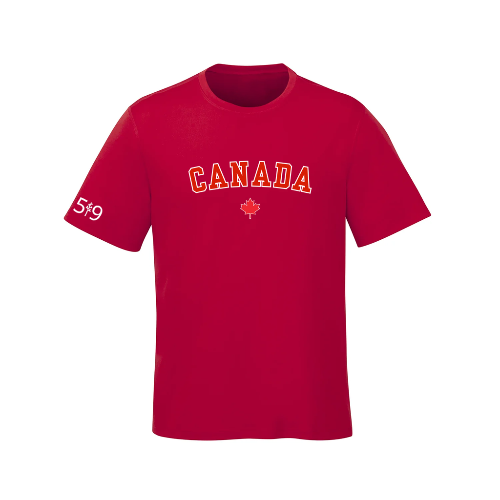 T-SHIRT VARSITY DU CANADA (HOMME)