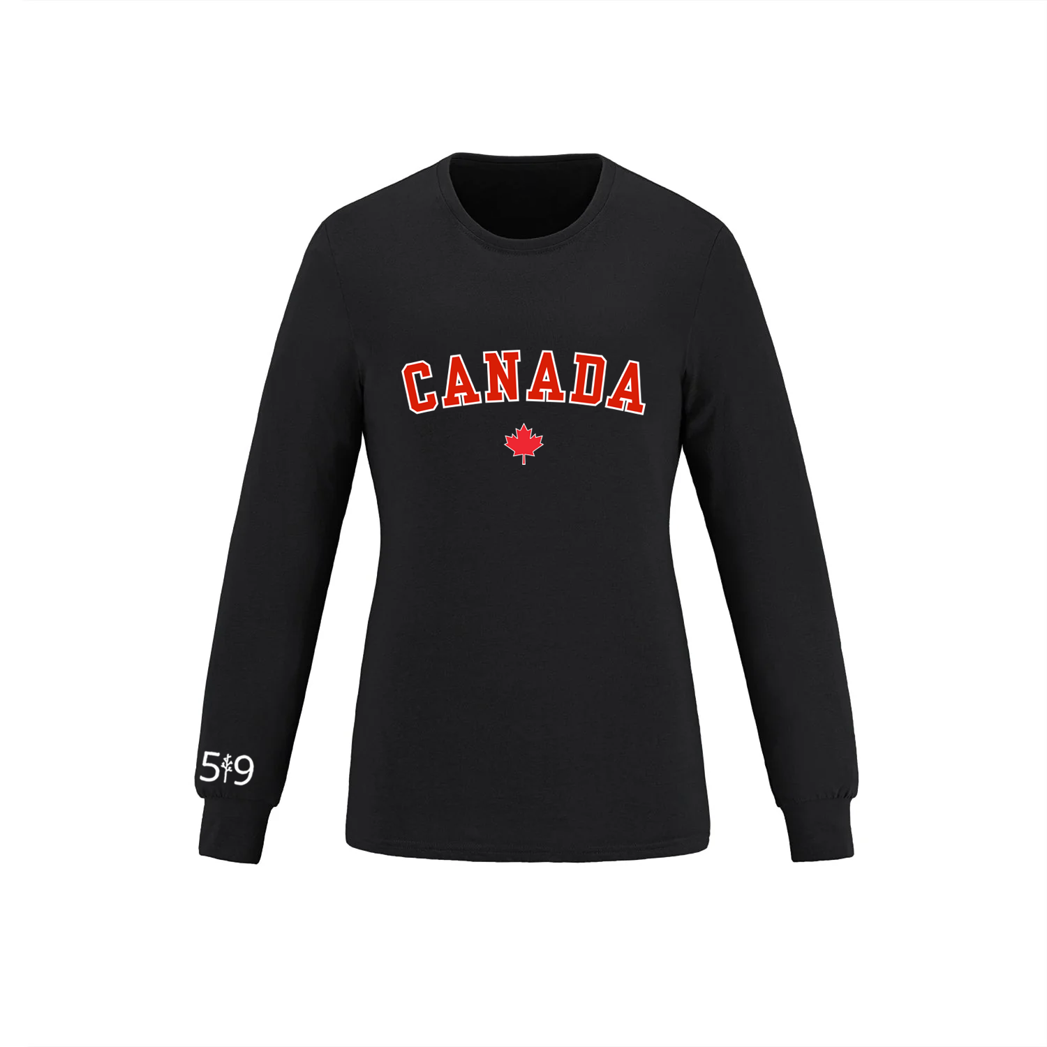 T-SHIRT À MANCHES LONGUES DE L'UNIVERSITÉ CANADA (FEMMES)