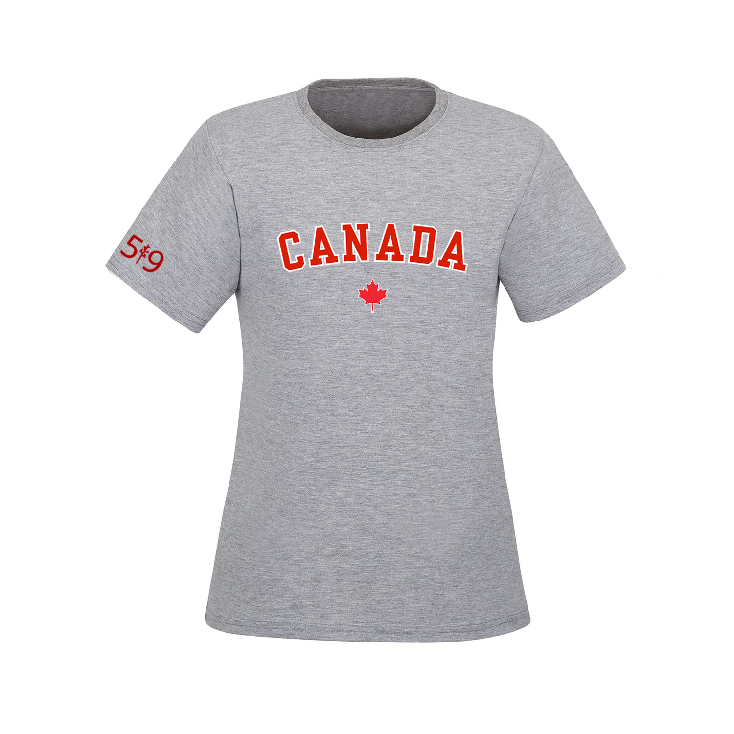 T-SHIRT VARSITY DU CANADA (FEMME)