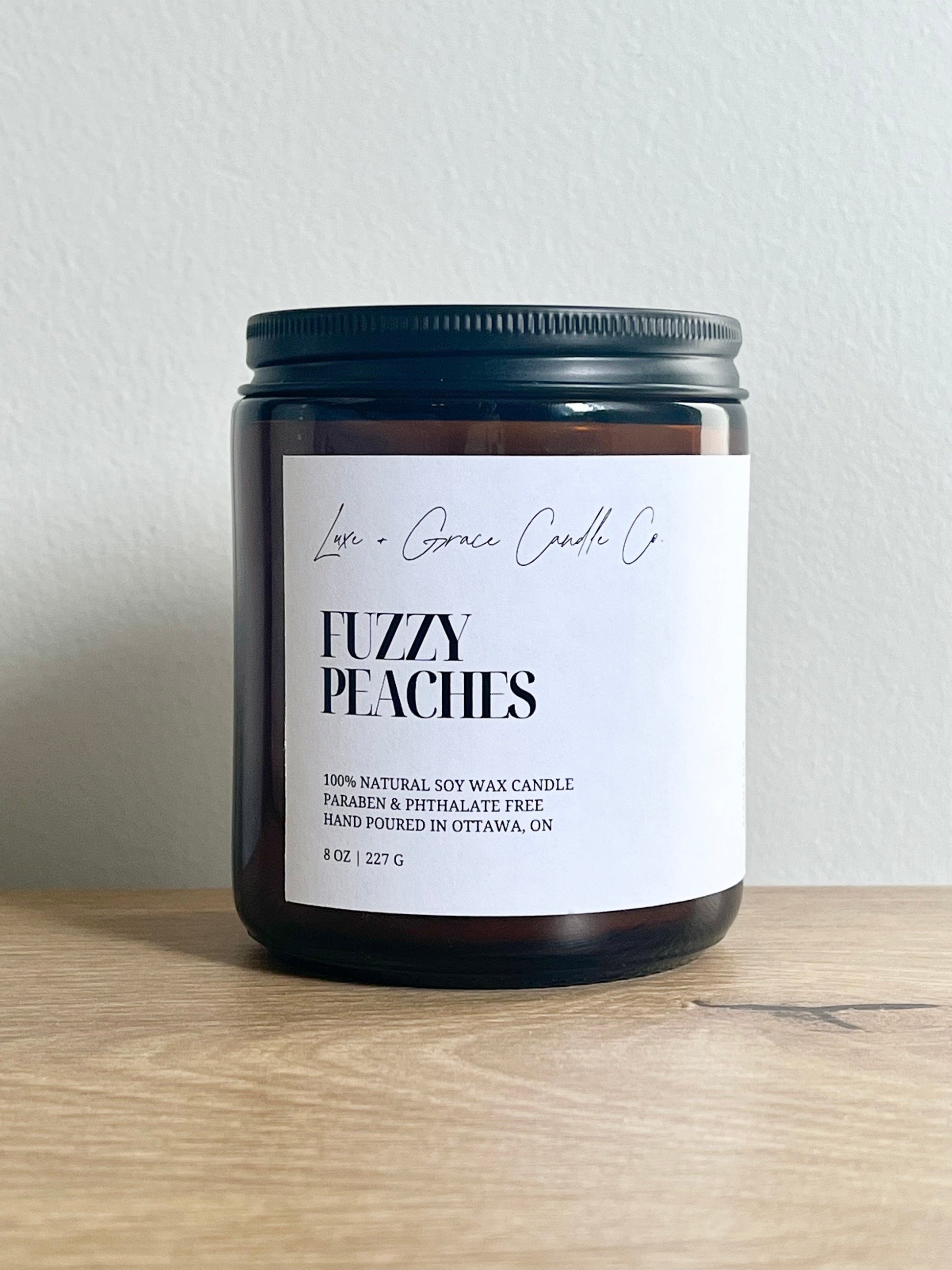 Fuzzy Peaches - Bougie en cire de soja