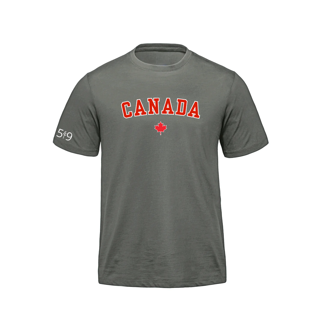 T-SHIRT PREMIUM CANADA VARSITY (HOMME)