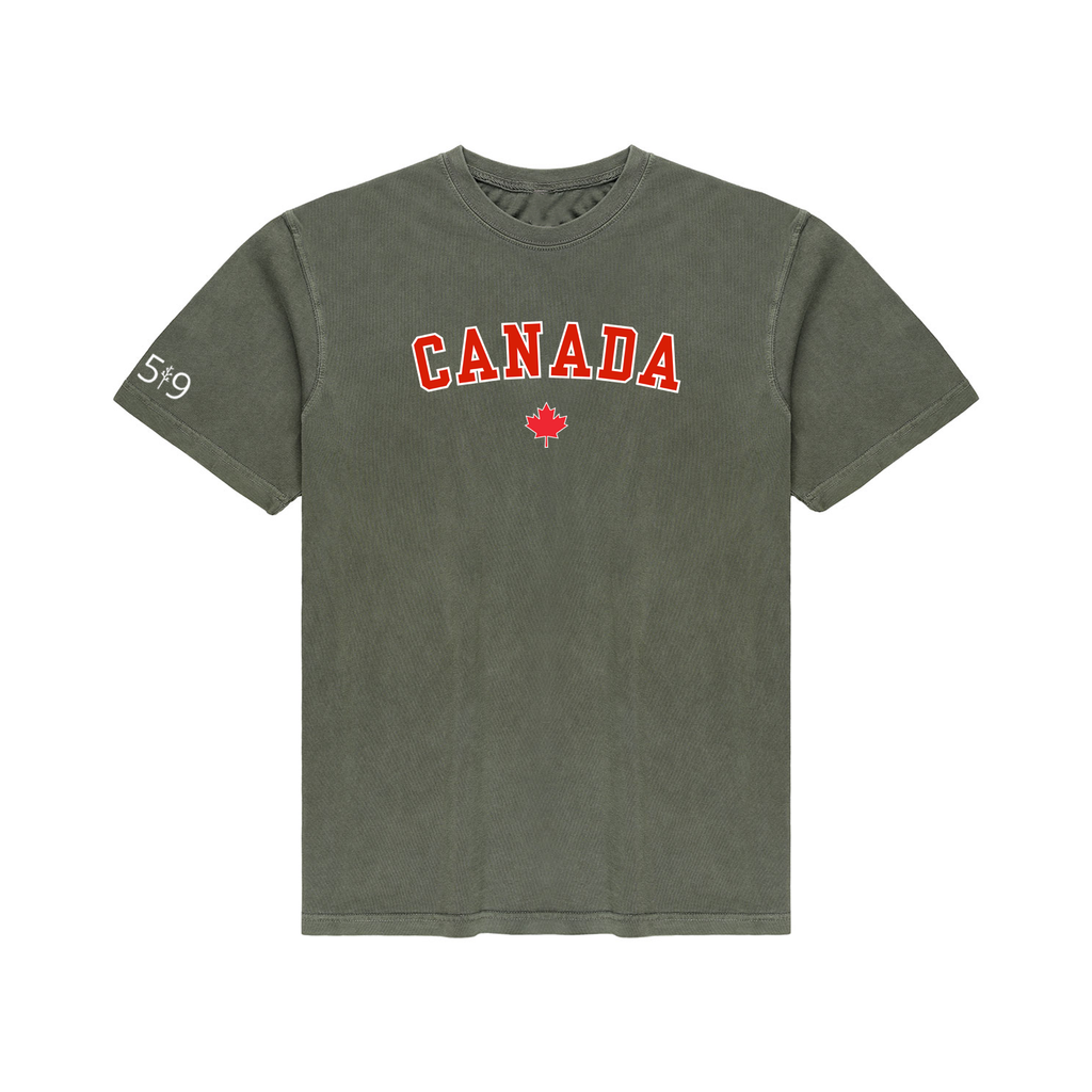 CANADA VARSITY VINTAGE TEE (UNISEX)