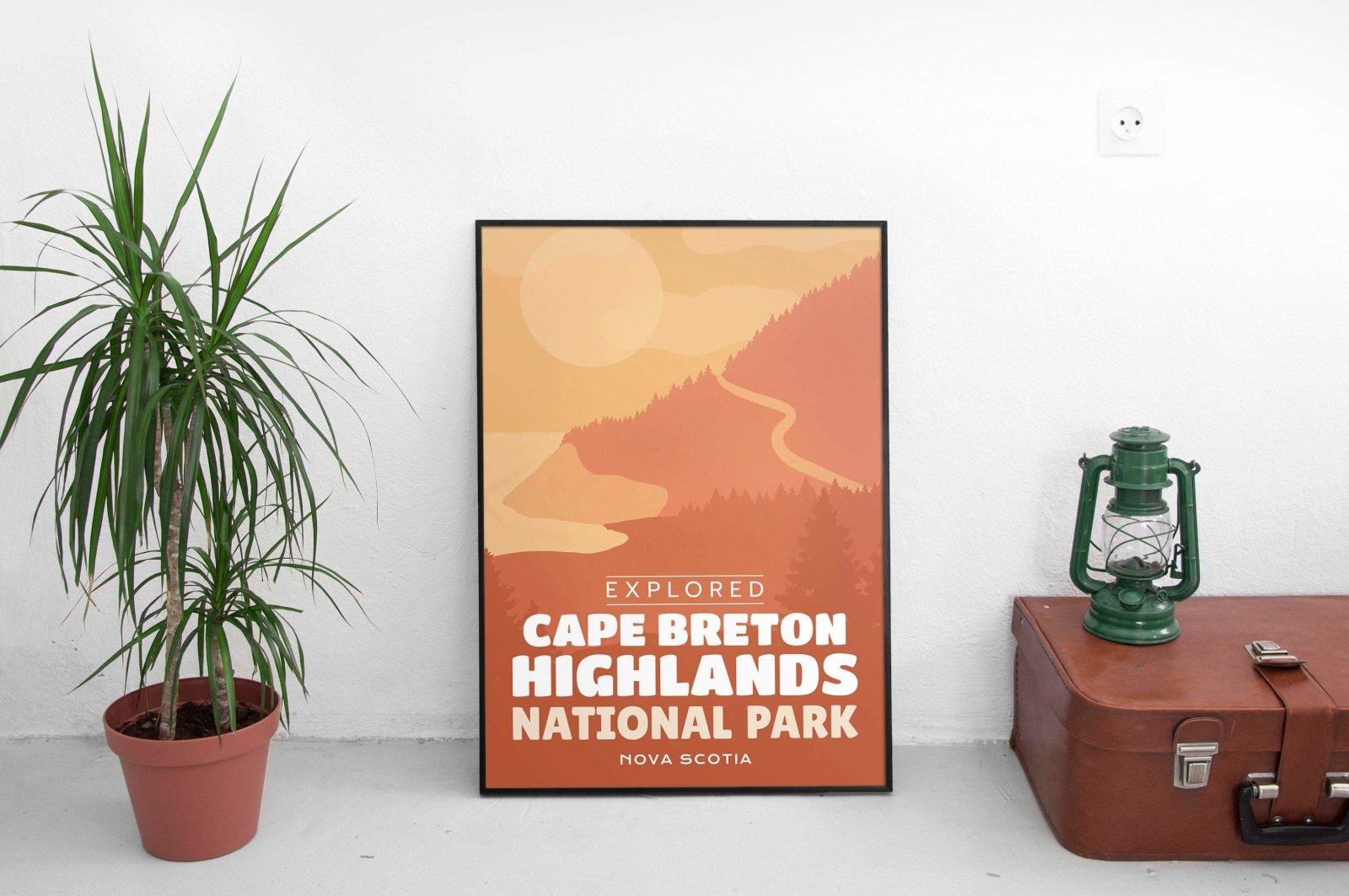 Cape Breton Highlands National Park 'Explored' Poster