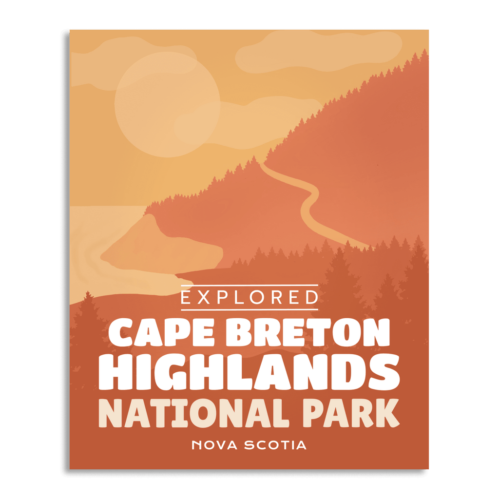 Cape Breton Highlands National Park 'Explored' Poster