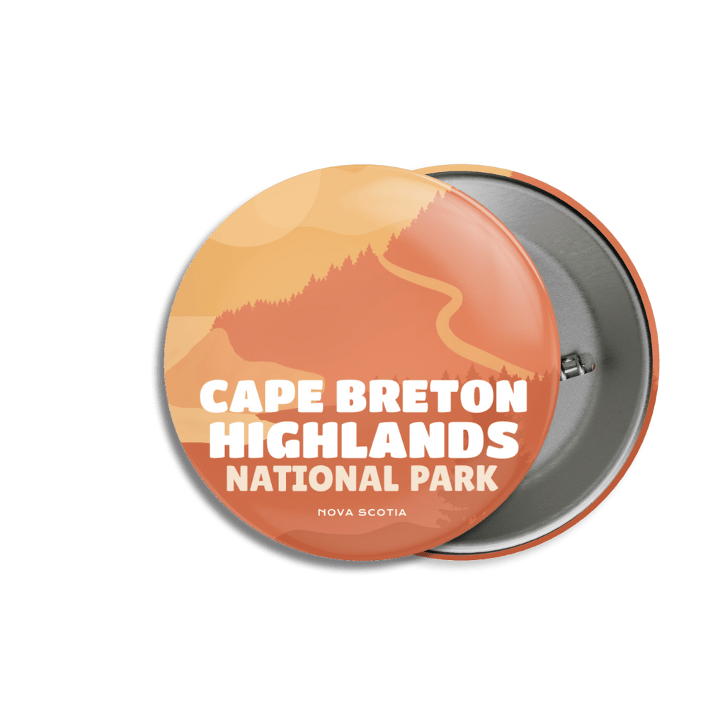 Cape Breton Highlands National Park of Canada Pinback Button