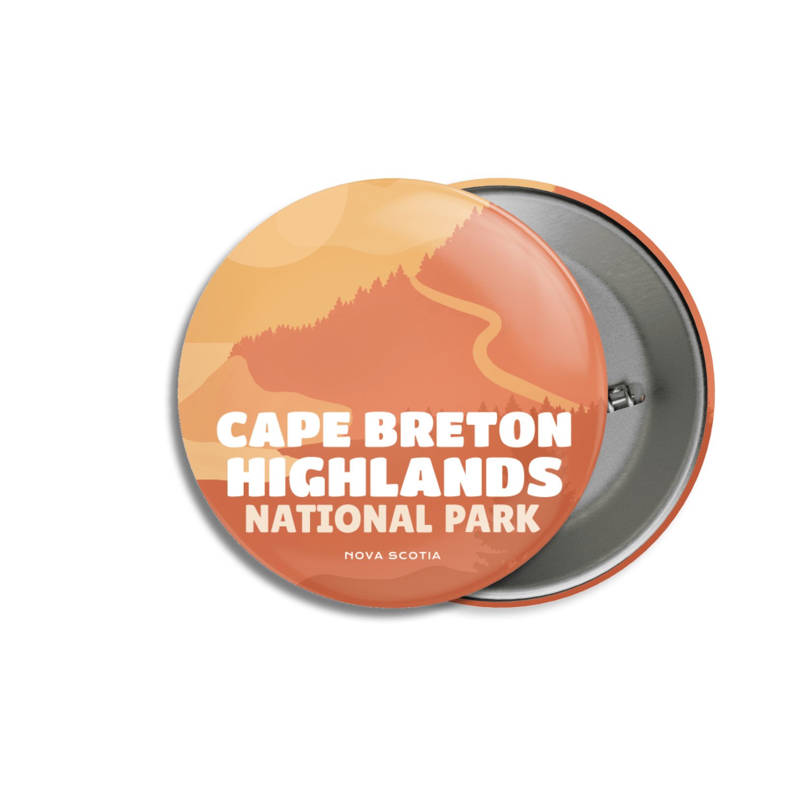 Cape Breton Highlands National Park of Canada Pinback Button