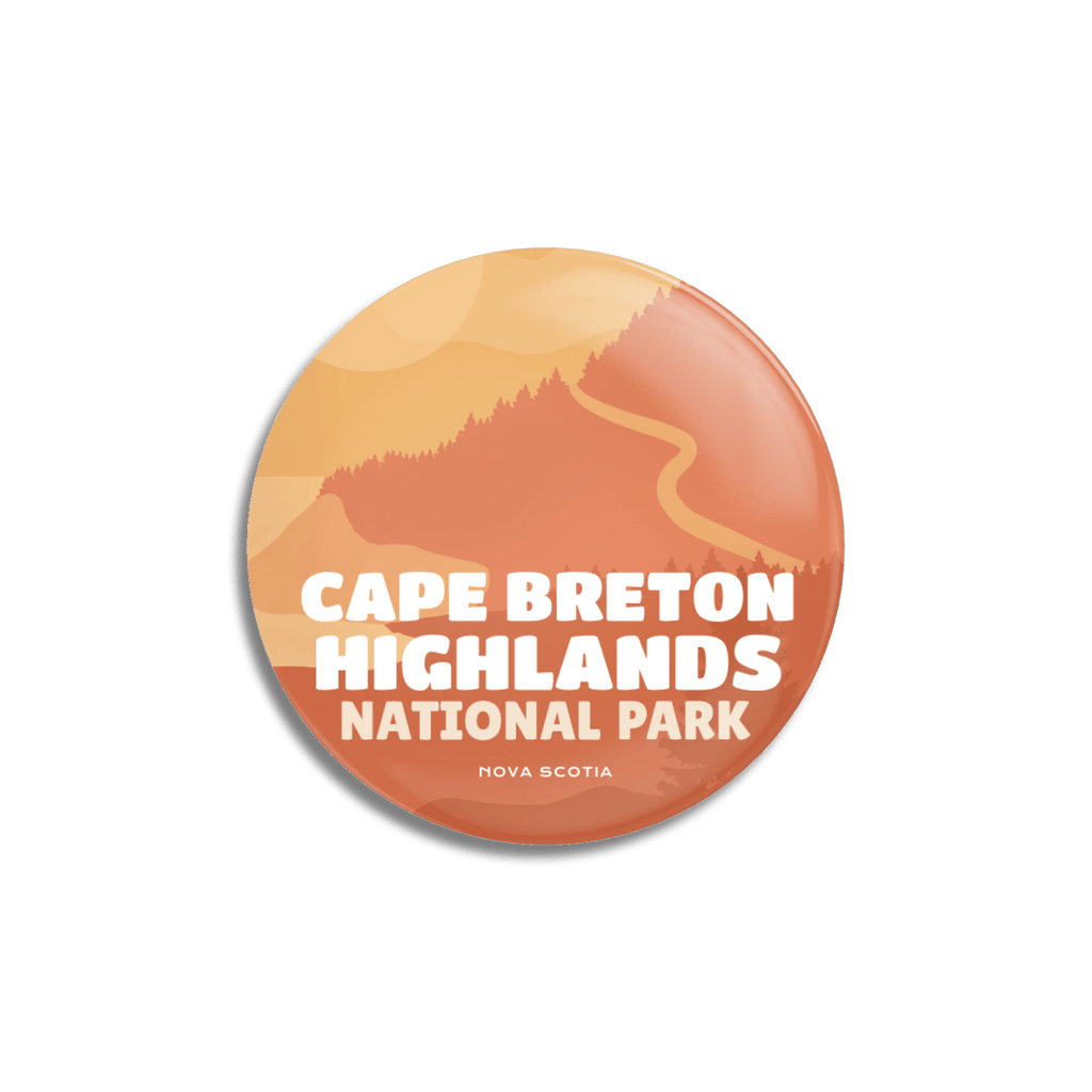 Cape Breton Highlands National Park of Canada Pinback Button
