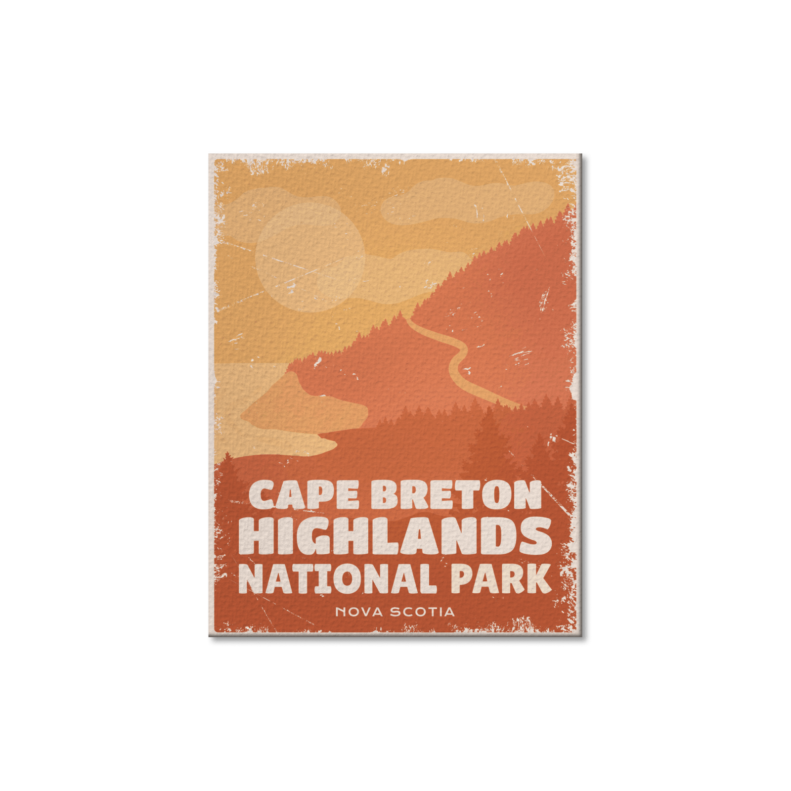 Cape Breton Highlands National Park of Canada Postcard