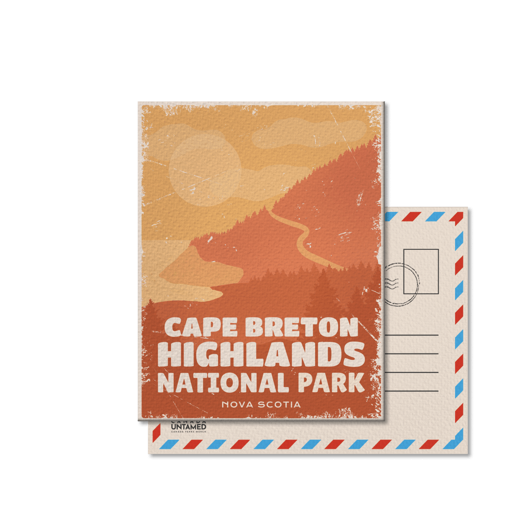Cape Breton Highlands National Park of Canada Postcard