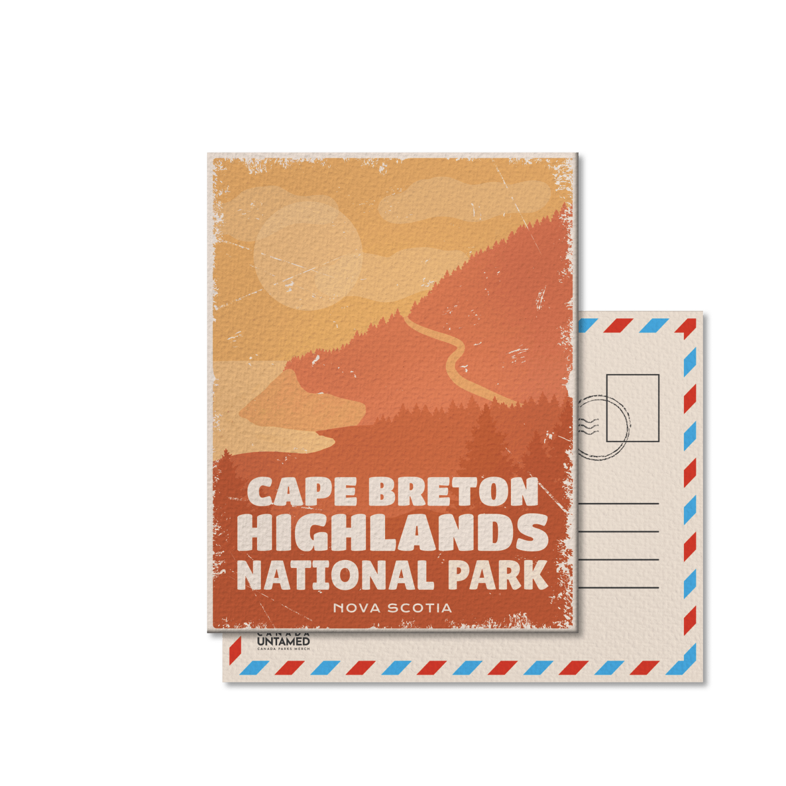 Cape Breton Highlands National Park of Canada Postcard