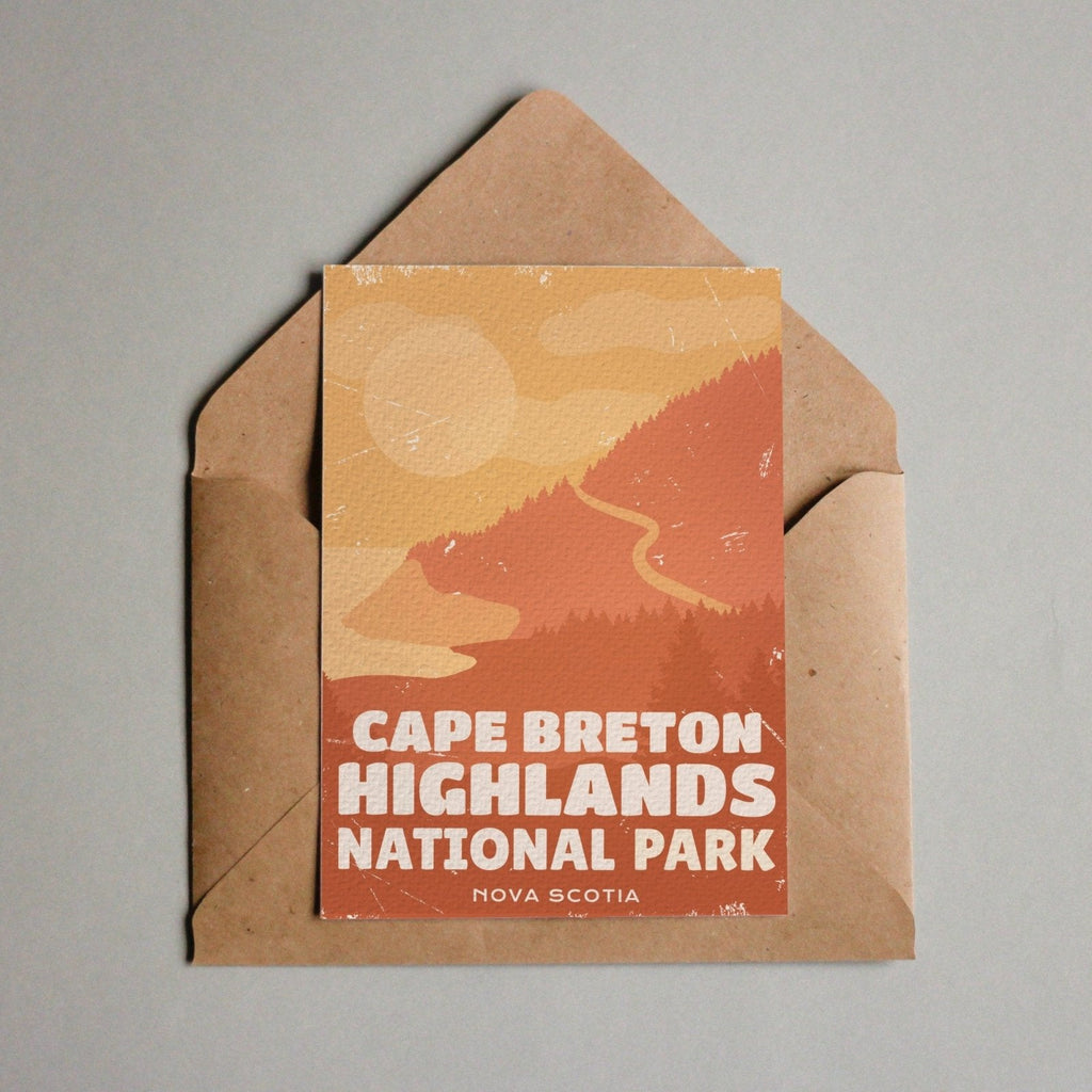 Cape Breton Highlands National Park of Canada Postcard