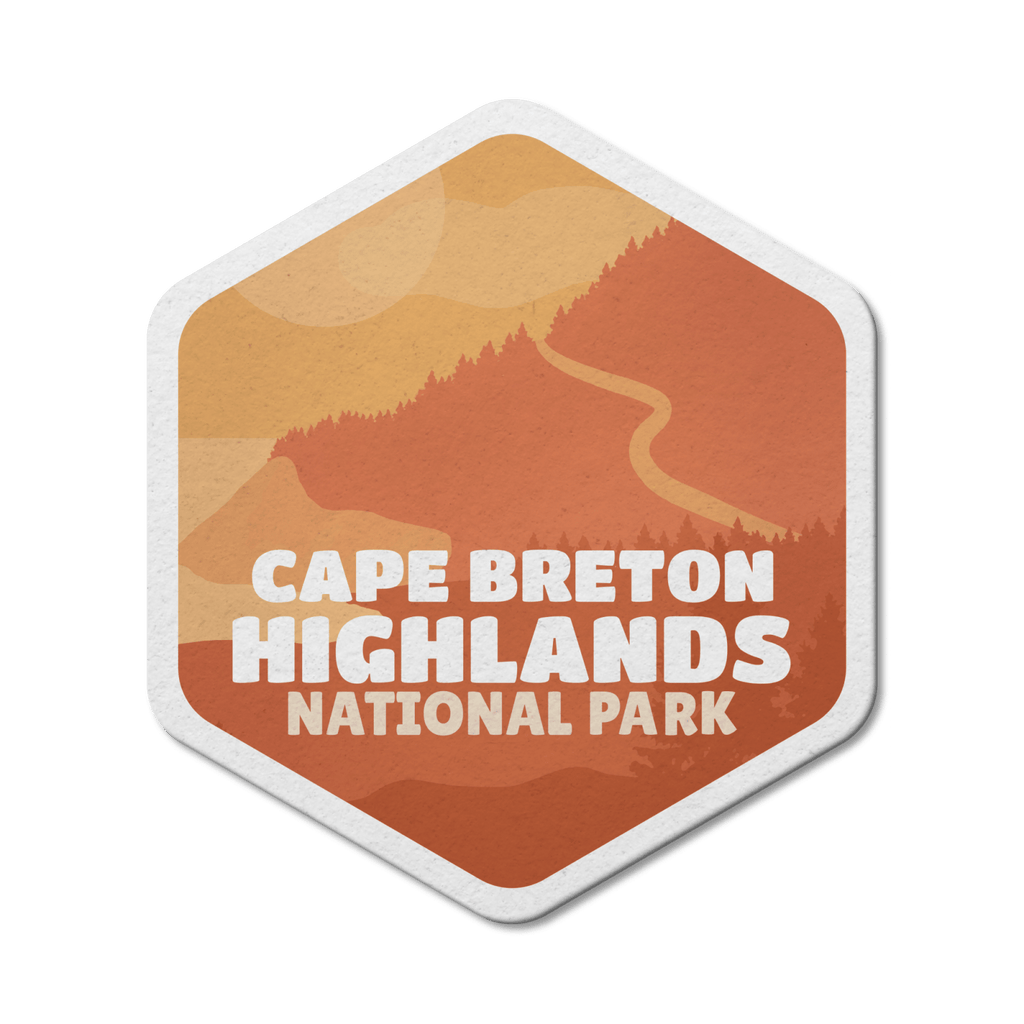 Cape Breton Highlands National Park of Canada Waterproof Vinyl Sticker