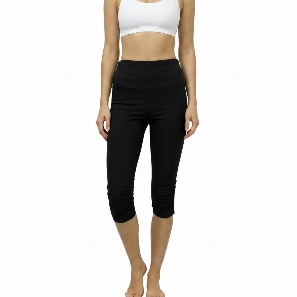 Women's Black Capri
