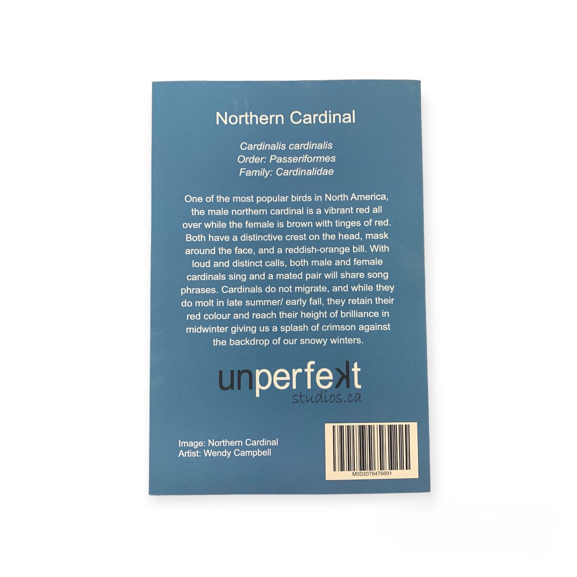 Notebook, Journal - Northern Cardinal