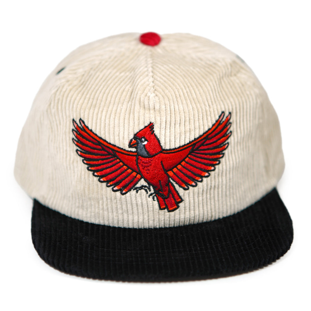 Cardinal Two-Tone Corduroy Hat