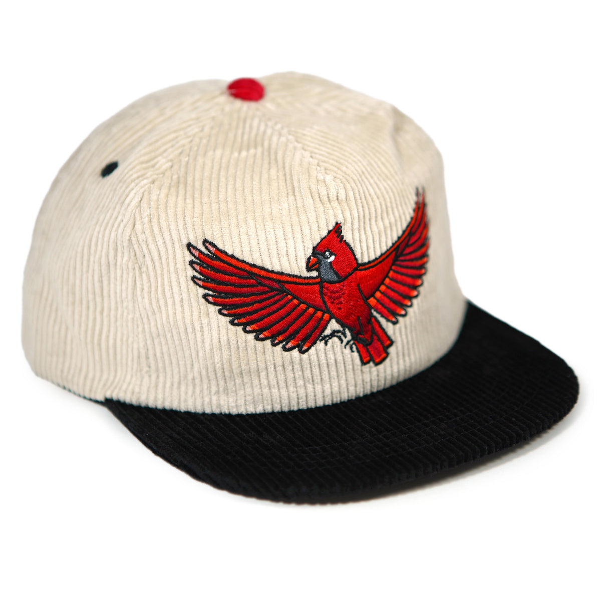 Cardinal Two-Tone Corduroy Hat