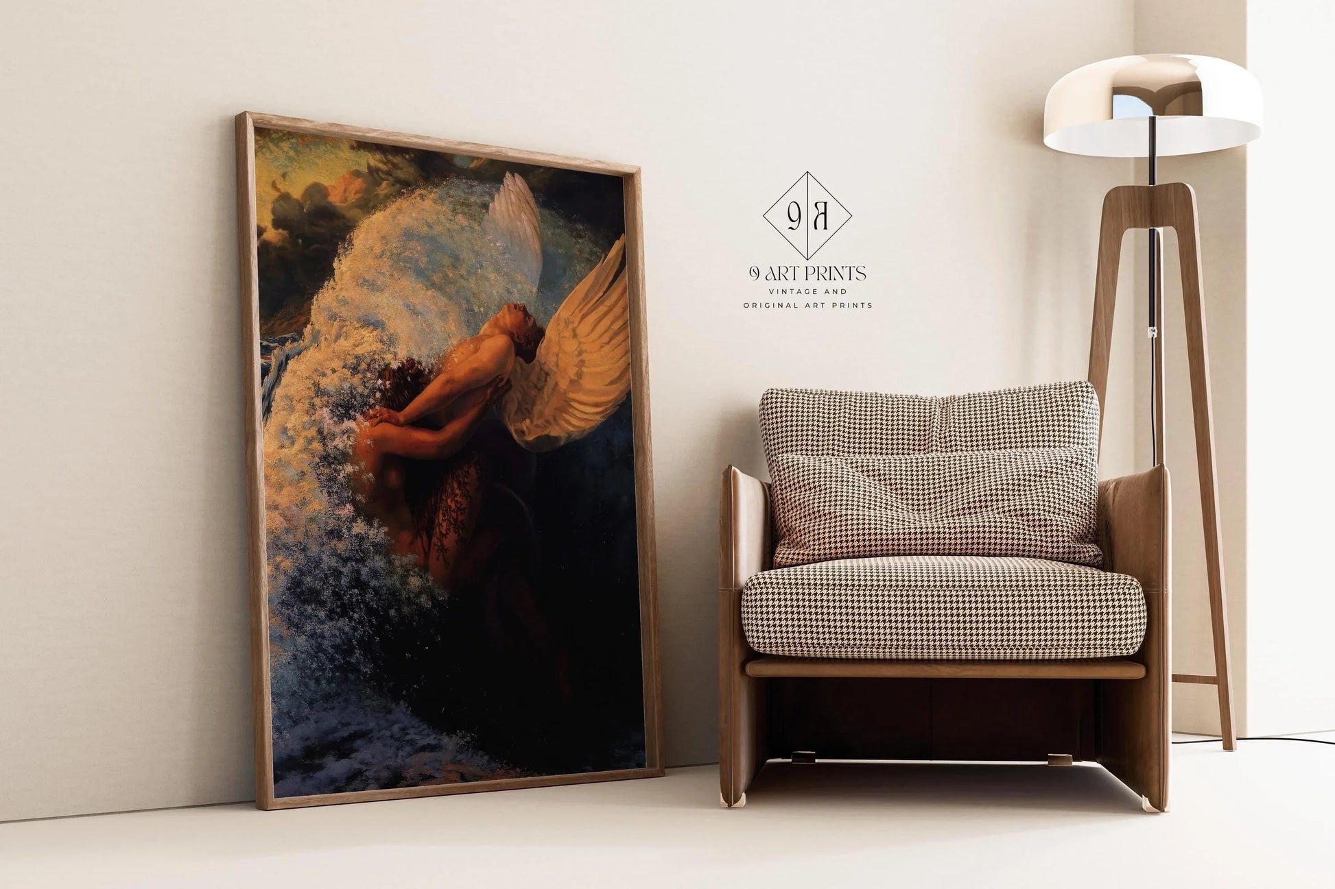 Carlos Schwabe « Rate Versus Idéal » Impression Giclée : Art Symboliste