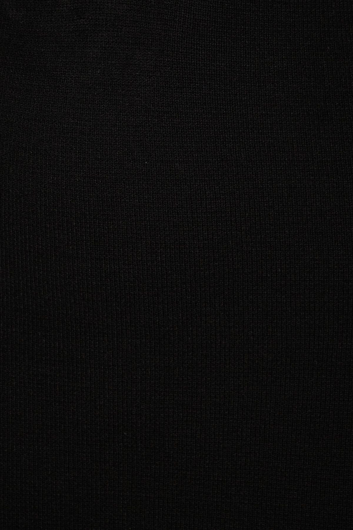 Mini-robe en tricot boutonnée