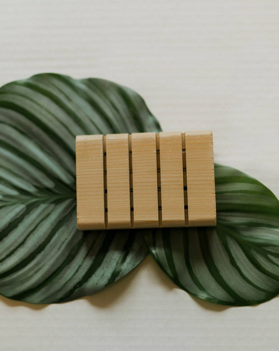 Porte-savon en cèdre