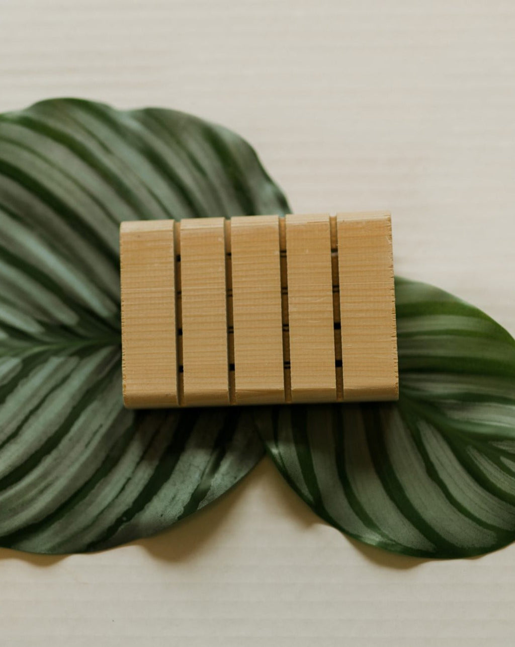 Porte-savon en cèdre