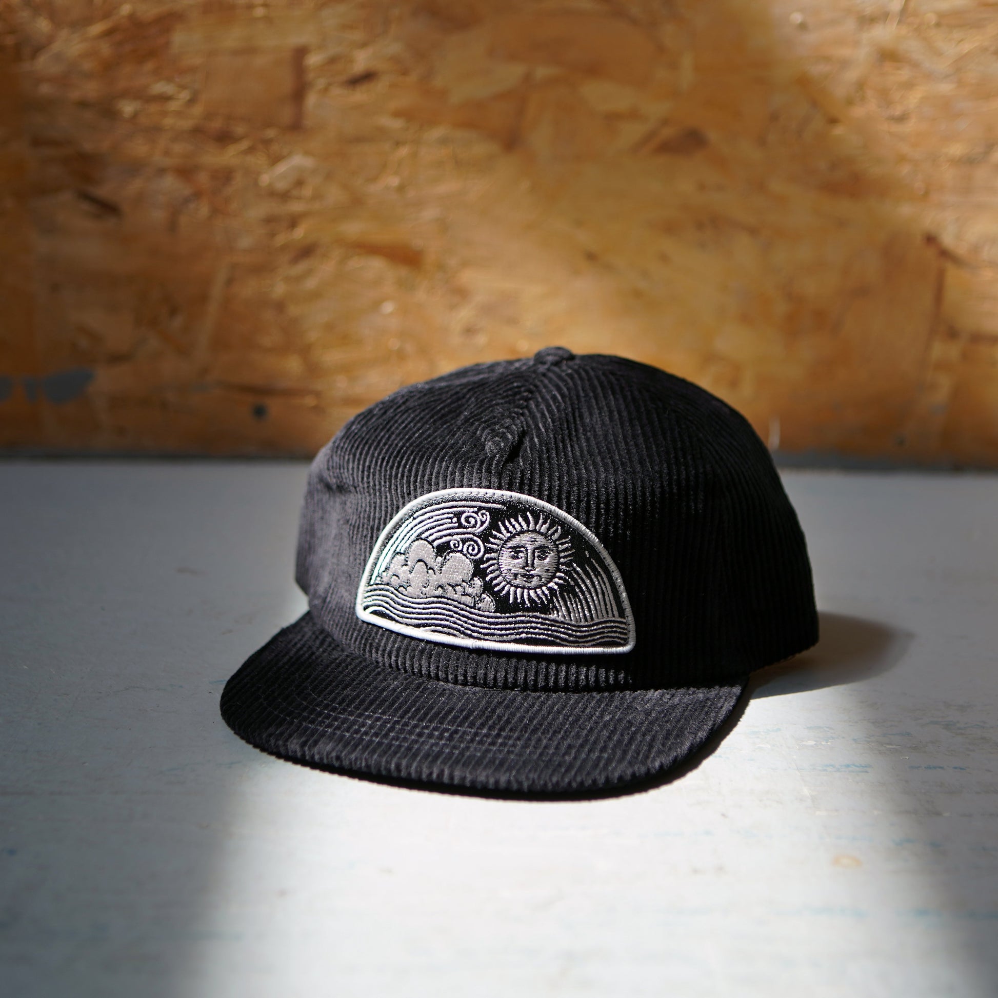 Chapeau en velours côtelé Celestial Sun
