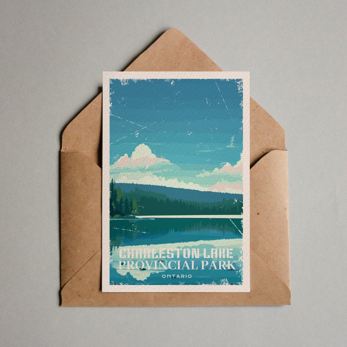 Charleston Ontario Provincial Park Postcard, Canada Parks