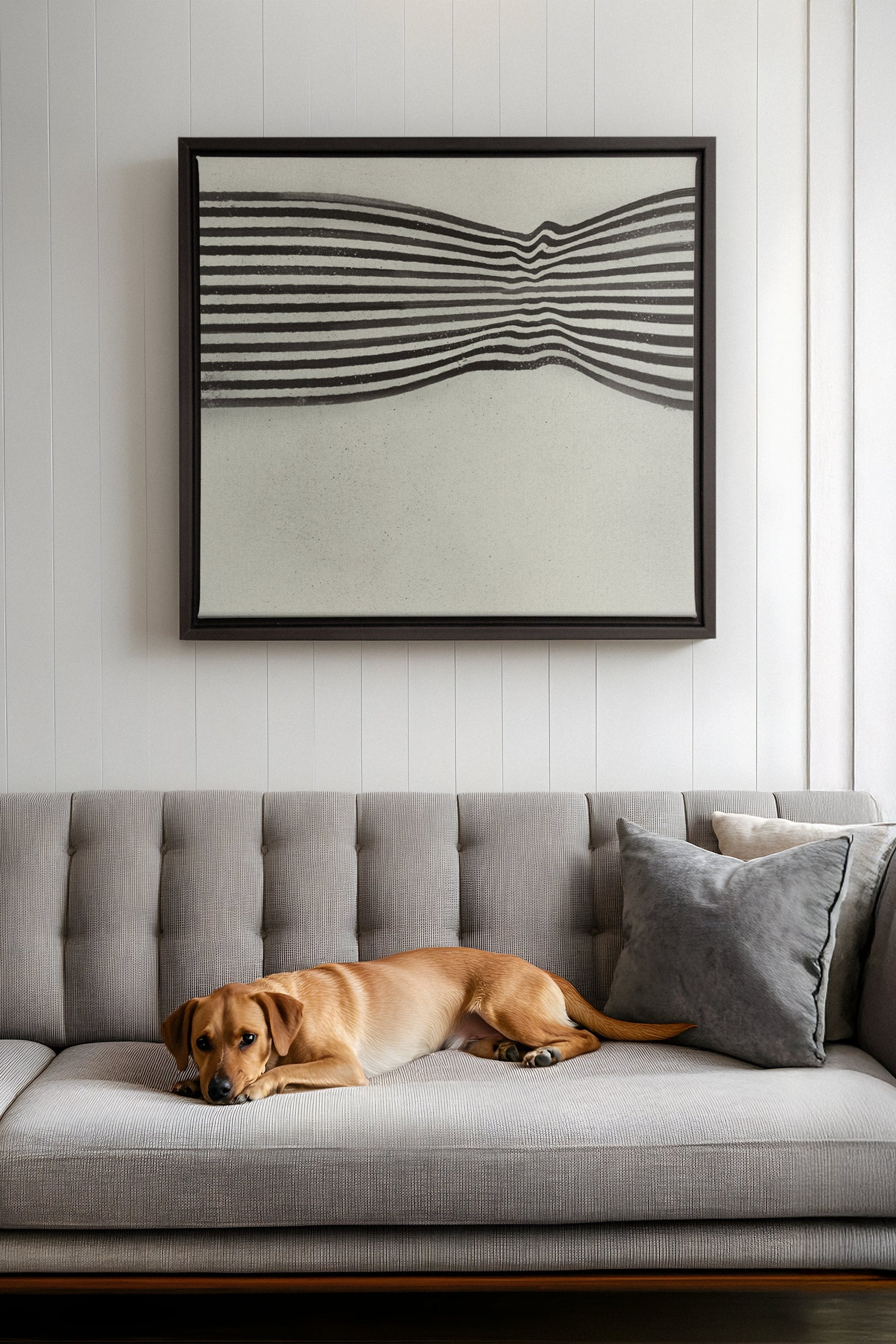 INFINITE STRIPES, Stretched Canvas Artwork