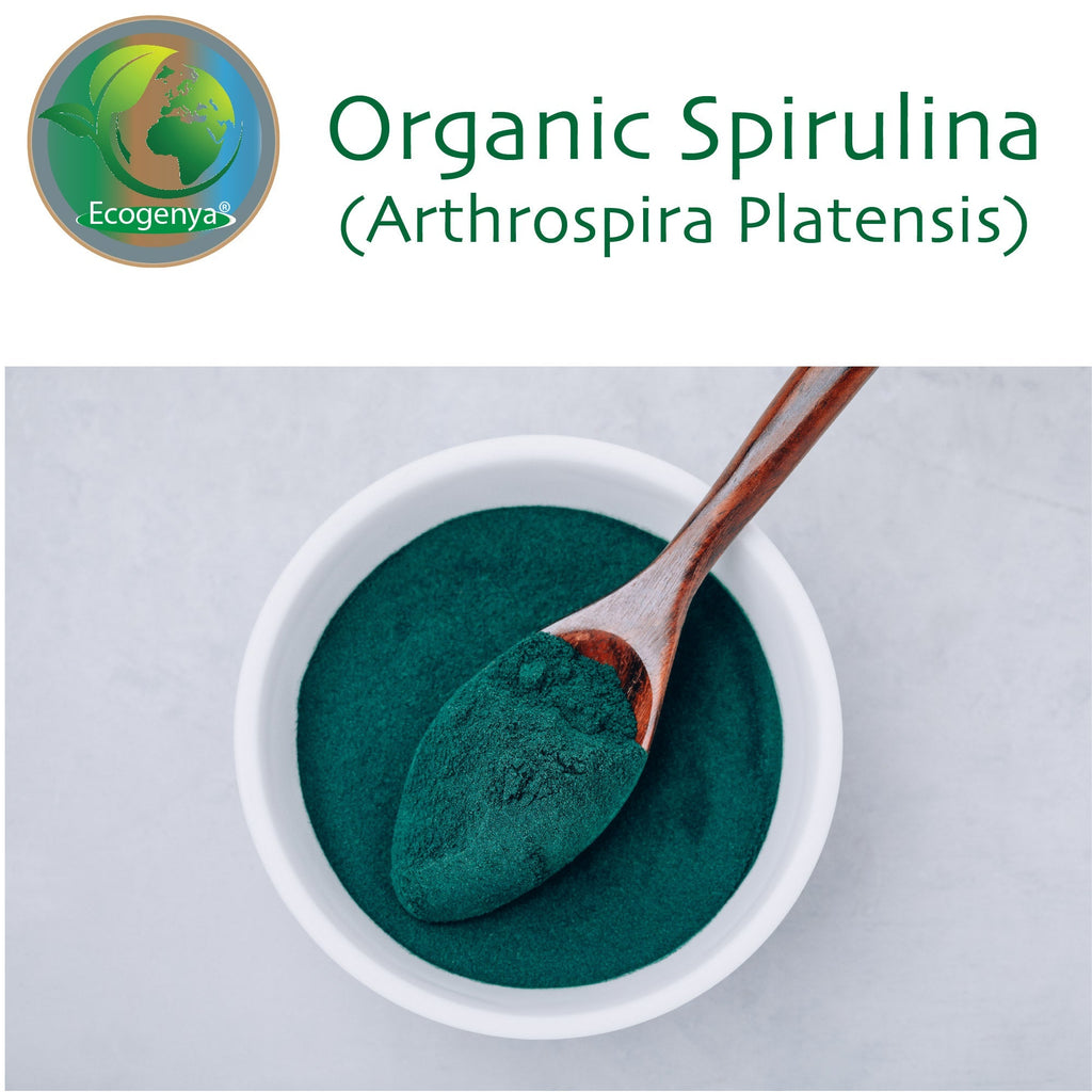 Ecogenya Daily Greens Spirulina Tablets – Premium Spirulina, Single Ingredient