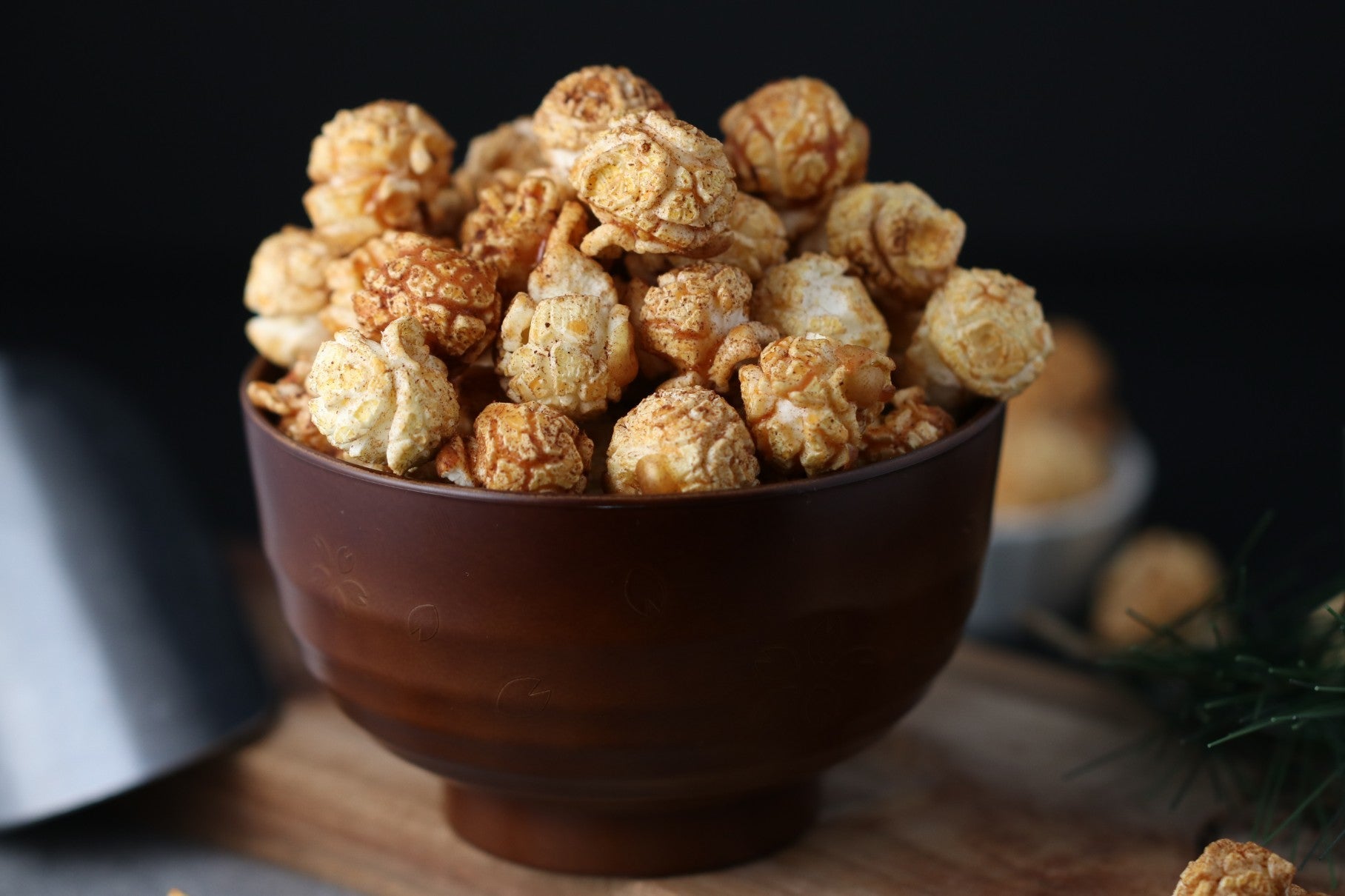 Popcorn au pain grillé à la cannelle