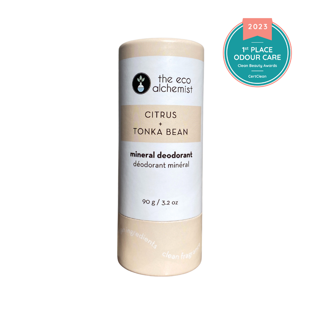Citrus + Tonka Bean Mineral Deodorant Stick