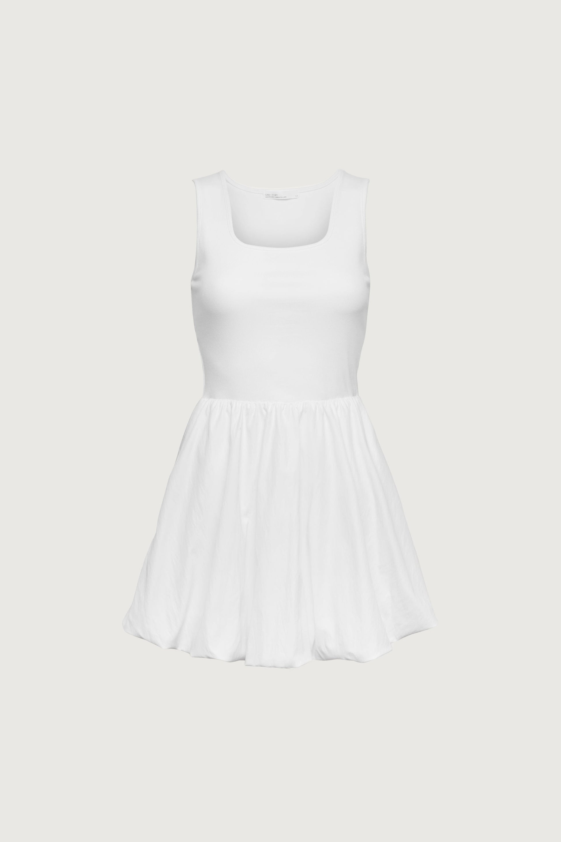 ROBE MINI À OURLET BULLE