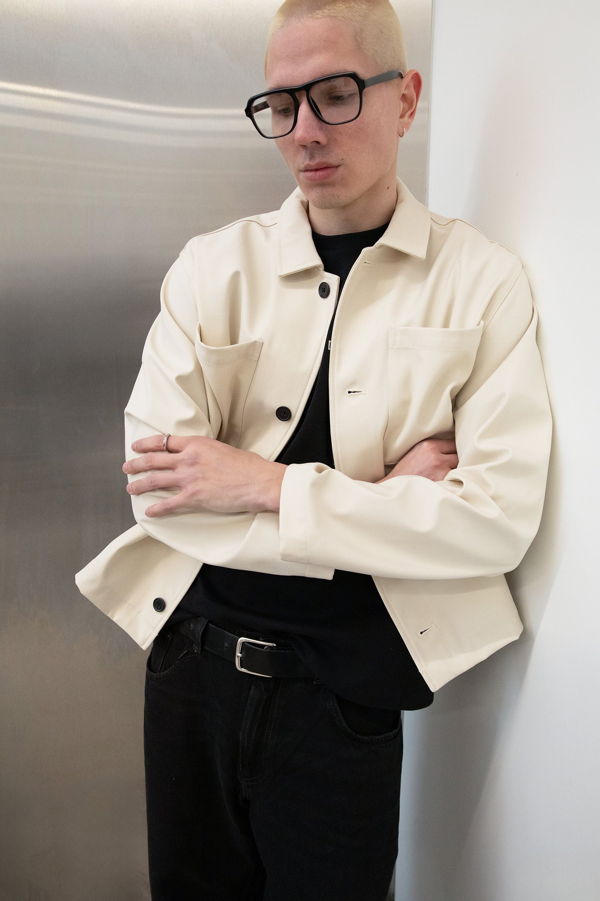 BUTTON UP SHACKET