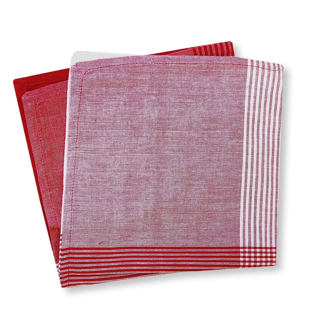 Lemon Tree Classic Red Cloth Napkin - Set of 4