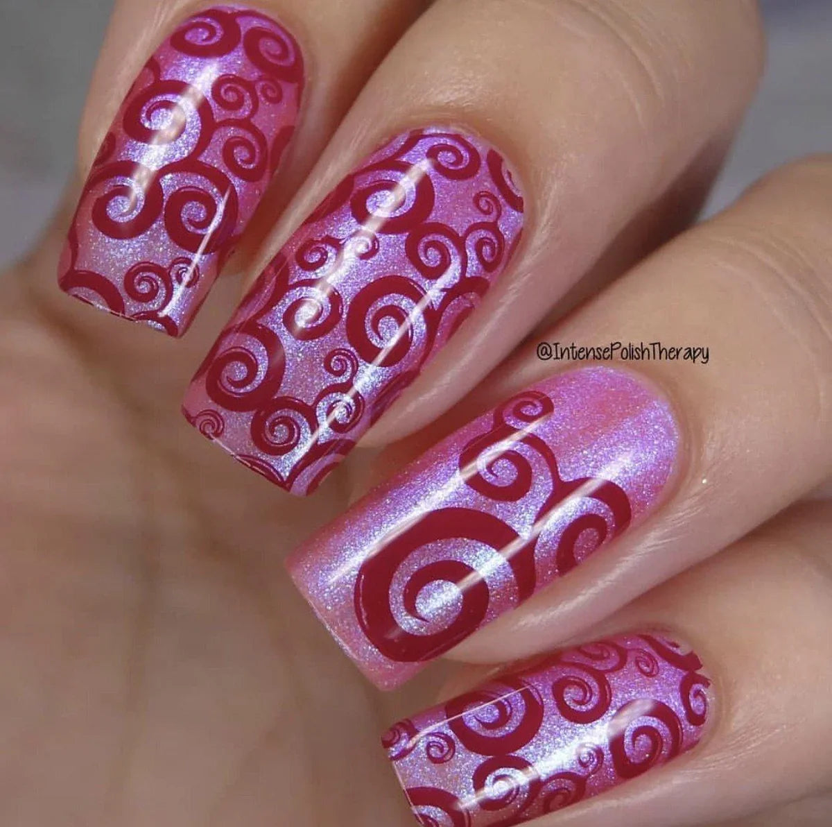 Clear Jelly Stamper - Put a Lil Swirl on It - Part 1