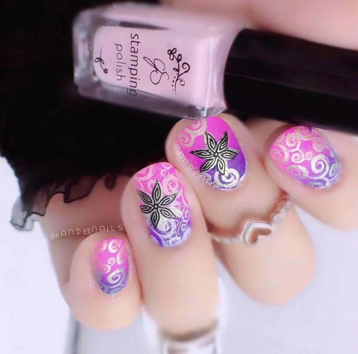 Clear Jelly Stamper - Put a Lil Swirl on It - Part 1