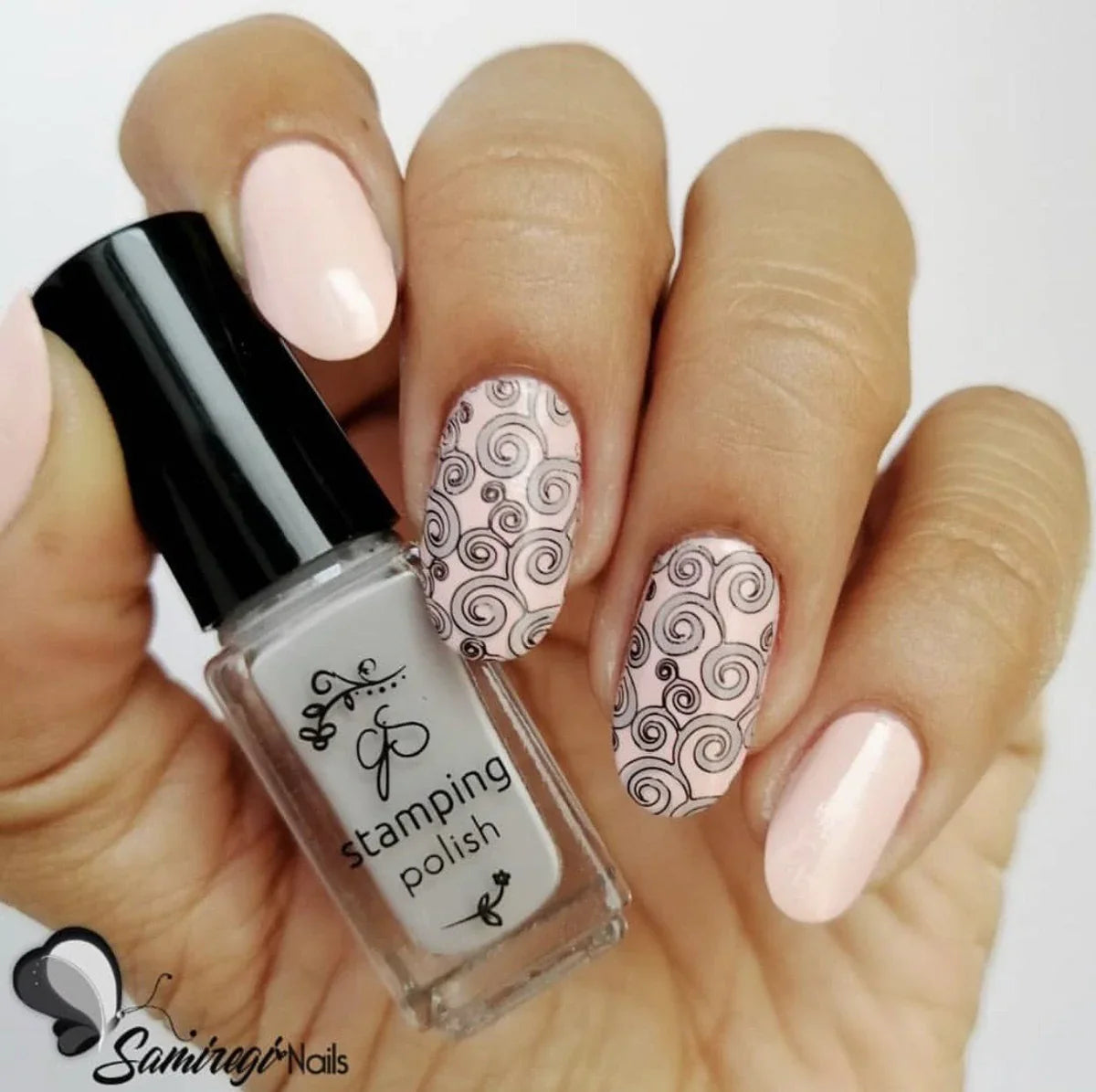 Clear Jelly Stamper - Put a Lil Swirl on It - Part 1