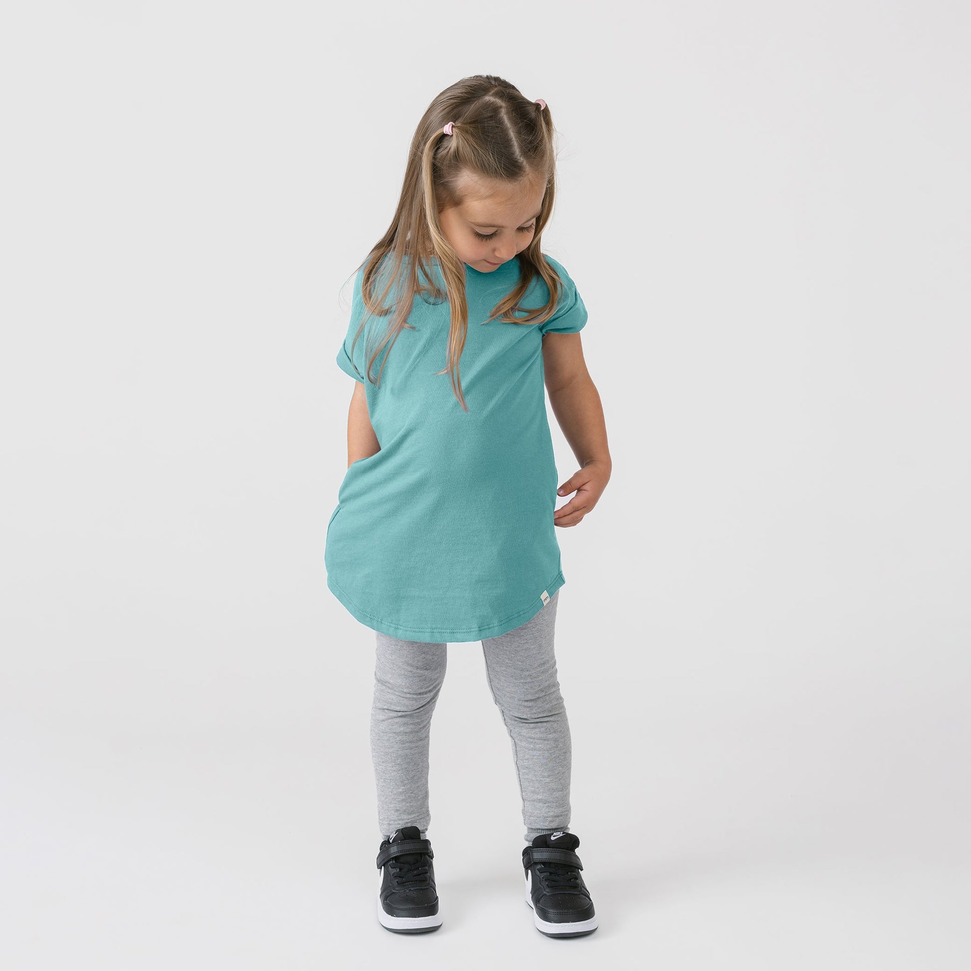 Cloud Rolled Sleeve Dress